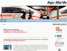 Tablet Screenshot of agv-move.net